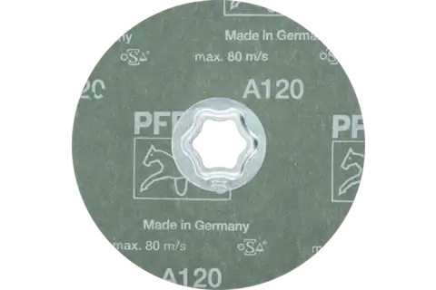 COMBICLICK aluminium oxide fibre disc dia. 125 mm A120 for general use 3