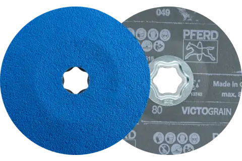 Pferdcombiclick Fibre Disc 25 Pc 4 1 2 Inch Dia