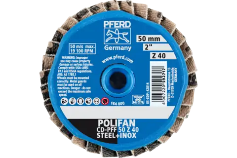 COMBIDISC Zirkon Mini-POLIFAN CD Ø 50mm Z40 für gehärteten Stahl 3