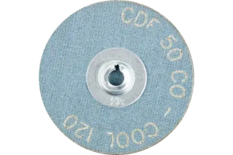 COMBIDISC® Mini Abrasive Disc, 2" Dia, Type CD, 120 Grit, Ceramic oxide CO-COOL 3
