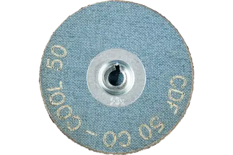 COMBIDISC® Mini Abrasive Disc, 2" Dia, Type CD, 50 Grit, Cerami coxide CO-COOL 3