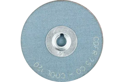 COMBIDISC® Mini Abrasive Disc, 3" Dia, Type CD, 120 Grit, Ceramic oxide CO-COOL 3