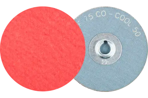 COMBIDISC Keramikkorn Mini-Fiberscheibe CDF Ø 75 mm CO-COOL50 für Stahl und Edelstahl 1
