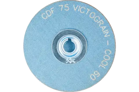 COMBIDISC® Abrasive Disc, 3" Dia, Type CD, 60 Grit, VICTOGRAIN®-COOL" 2