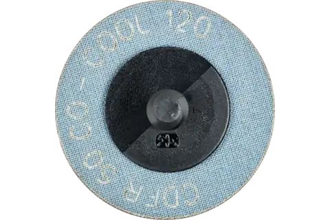 COMBIDISC Keramikkorn Mini-Fiberscheibe CDFR Ø 50mm CO-COOL120 für Stahl und Edelstahl 3