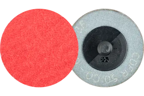 COMBIDISC® Abrasive Disc, 2" Dia, Type CDR, 36 Grit, Ceramic oxide CO-COOL 1