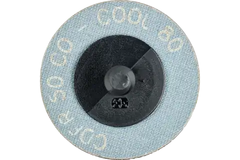 COMBIDISC® Abrasive Disc, 2" Dia, Type CDR, 80 Grit, Ceramic oxide CO-COOL 3