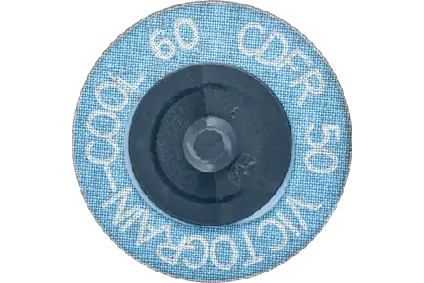 COMBIDISC® Abrasive Disc, 2" Dia, Type CD, 60 Grit, VICTOGRAIN®-COOL" 3