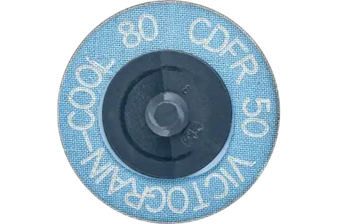 COMBIDISC® Abrasive Disc, 2" Dia, Type CD, 80 Grit, VICTOGRAIN®-COOL" 3
