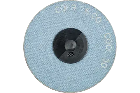 COMBIDISC ceramic oxide grain mini fibre disc CDFR dia. 75 mm CO-COOL50 for steel and stainless steel 3