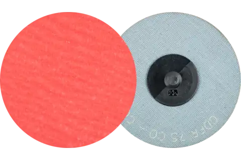 COMBIDISC® Abrasive Disc, 3" Dia, Type CDR, 80 Grit, Ceramic oxide CO-COOL 1