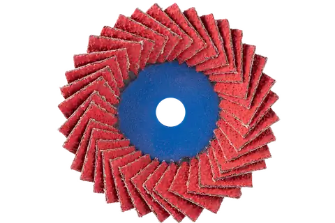 COMBIDISC flexible ceramic oxide grain Mini-POLIFAN CDR dia. 50 mm CO-COOL40 for cool grinding on stainless steel 2