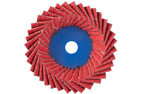 COMBIDISC flexible ceramic oxide grain Mini-POLIFAN CDR dia. 75 mm CO-COOL40 for cool grinding on stainless steel 2