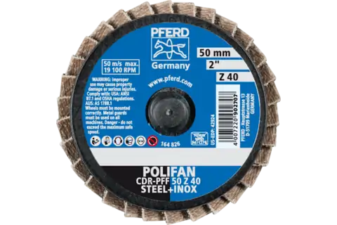 COMBIDISC Zirkon Mini-POLIFAN CDR Ø 50mm Z40 für gehärteten Stahl 3