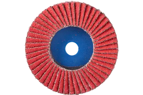 COMBIDISC Keramikkorn Mini-POLIFAN CDR Ø 75mm CO-COOL80 für kühlen Schliff auf Edelstahl 2