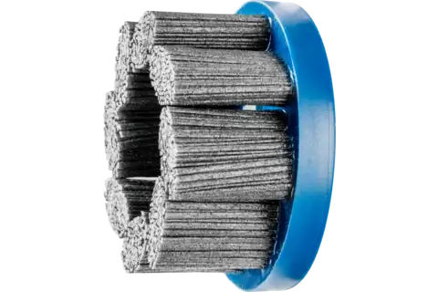Brosse disque COMPOSITE FLEX DBU 100x22,2 mm, alésage, filament SiC Ø 1,14 mm, grain 80, stationnaire 1