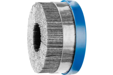 M-BRAD® Disc Brush 4" Dia. .045x.090/80 Grit Silicon Carbide 7/8" Arbor 1