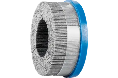 M-BRAD® Disc Brush 5" Dia. .045x.090/80 Grit Silicon Carbide 7/8" Arbor 1