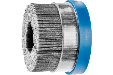 Spazzola piatta COMPOSITE DBUR Ø 76x22,2 mm foro filamento SiC Ø 1,14 mm granulo 80 macchina stazionaria 1