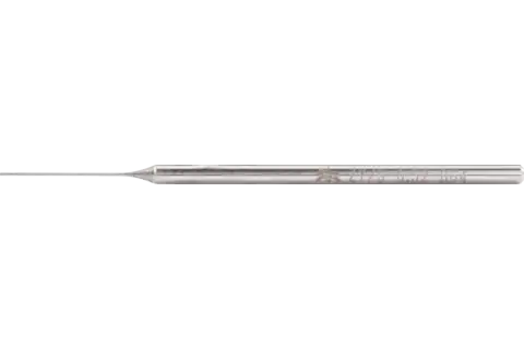 Diamond grinding point cylindrical dia. 0.42 mm shank dia. 3 mm D46 (fine) for grinding holes/radii