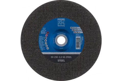 Cut-off wheel EH 230x3.2x22.23 mm depressed centre Performance Line SG STEEL for steel 1