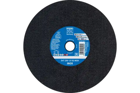 Cut-off wheel EHT 230x1.9x22.23 mm flat Performance Line SG INOX for stainless steel 1