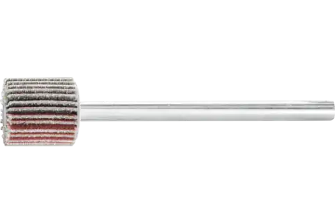 Korund Fächerschleifer F Ø 10x10mm Schaft-Ø 3 mm A320 für Feinschliff und Finish 1