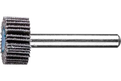 SIC mounted flap wheel F dia. 20x10 mm shank dia. 6 mm SIC60 for hard non-ferrous metals 1