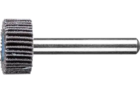 SIC mounted flap wheel F dia. 20x10 mm shank dia. 6 mm SIC80 for hard non-ferrous metals 1