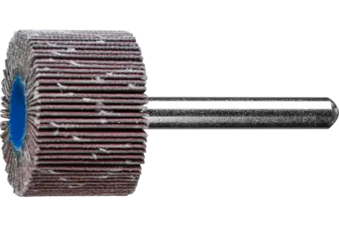 Aluminium oxide mounted flap wheel F dia. 30x20 mm shank dia. 6 mm A240 for fine grinding & finishing 1