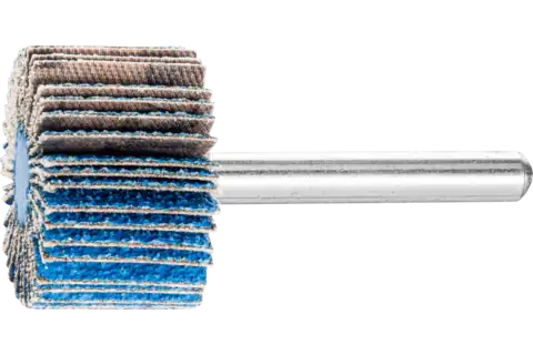 Zirkon Fächerschleifer F Ø 30x20mm Schaft-Ø 6 mm Z-COOL60 für kühlen Schliff auf Edelstahl 1