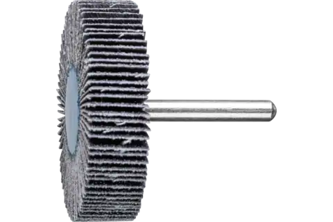 SIC mounted flap wheel F dia. 60x15 mm shank dia. 6 mm SIC60 for hard non-ferrous metals 1
