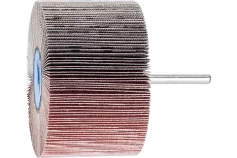 Korund Fächerschleifer F Ø 80x50mm Schaft-Ø 6 mm A240 für Feinschliff und Finish 1