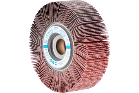 Unmounted Flap Wheel, 6″ x 2, 1″ Arbor, 40 Grit, Aluminum oxide