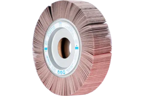 Ruote A Lamelle Abrasive Su Asta, 20mm X 25mm, Grana 80, 5 Pezzi, Per Trapano E Utensili Pneumatici, Max 25000 RPM