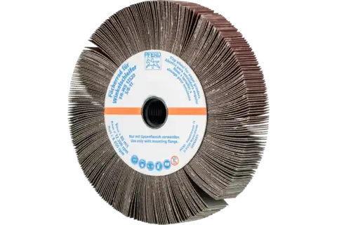 Produktbild von Pferd 44782504 Fächerschleifer Für Winkelschleifer WS 125 – M14, A 40, Ø125x20mm