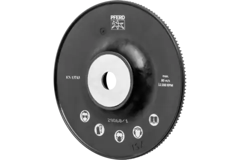 high-performance backing pad with clamping nut dia. 125 H-GT125 M14 for angle grinders 125 2