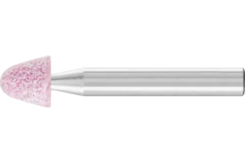 STEEL EDGE Schleifstift konisch Ø 10x10mm Schaft-Ø 6 mm A46 für Stahl- und Stahlguss 1