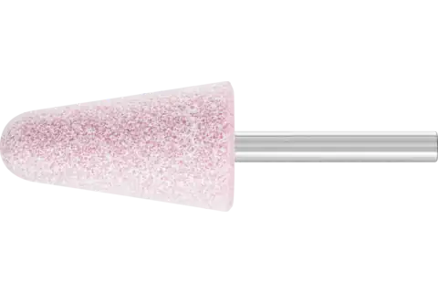STEEL EDGE Schleifstift Kegel Ø 25x45 mm Schaft-Ø 6 mm A60 für Stahl- und Stahlguss 1