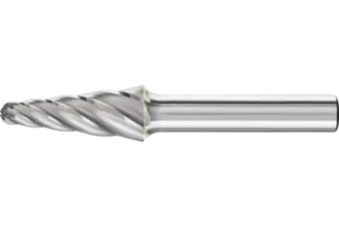 Fresa de metal duro de alto rendimiento ALU forma cónica redonda KEL Ø 12x30 mm, mango Ø 8 mm, para aluminio/metales no férricos 1
