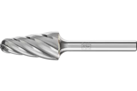 Fresa de metal duro de alto rendimiento ALU forma cónica redonda KEL Ø 16x30 mm, mango Ø 6 mm, para aluminio/metales no férricos 1