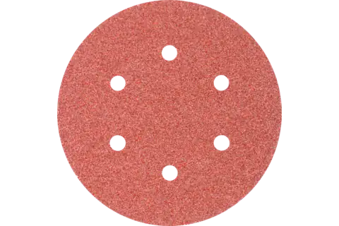 universal aluminium oxide hook and loop-backed abrasive disc KSS dia. 150 A40 6 extraction holes for eccentric orbital sanders 2