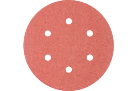 universal aluminium oxide hook and loop-backed abrasive disc KSS dia. 150 A80 6 extraction holes for eccentric orbital sanders 2