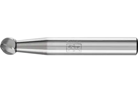 Fresa de metal duro de alto rendimiento ALU esférica KUD Ø 06x05 mm, mango Ø 6 mm, para aluminio/metales no férricos 1