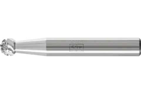 Tungsten carbide high-performance burr ball KUD dia. 06x05 mm shank dia. 6 mm TITANIUM for titanium 1