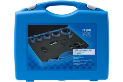 Bi-Metall Lochsägen Set Co8/M42 10-tlg. für Installateure 2
