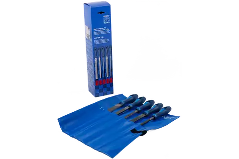 machinist's file set WR 5-piece in plastic pouch 250mm cut 3 for precision processing and finishing 3