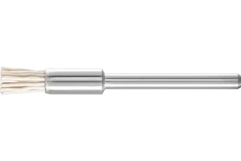 Carda brocha miniatura PBU Ø 5 mm, mango Ø 3 mm, filamento de óxido de aluminio Ø 0,50 mm, grano 320 1