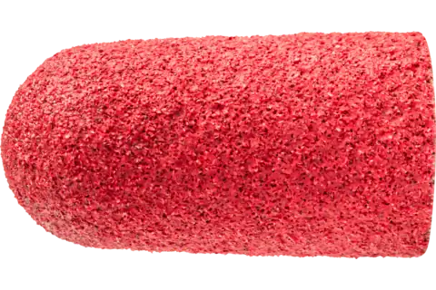POLICAP abrasive cap PC conical shape with radius end ceramic oxide grain dia. 16x32 mm CO-COOL80 for stainless steel 1