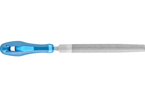 Lima de taller con mango media caña 150 mm corte 3 para mecanizado fino, alisado 1